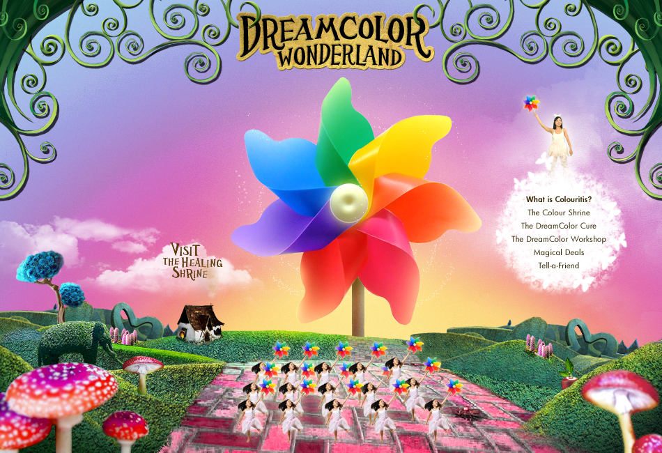 HP Dreamcolor Wonderland