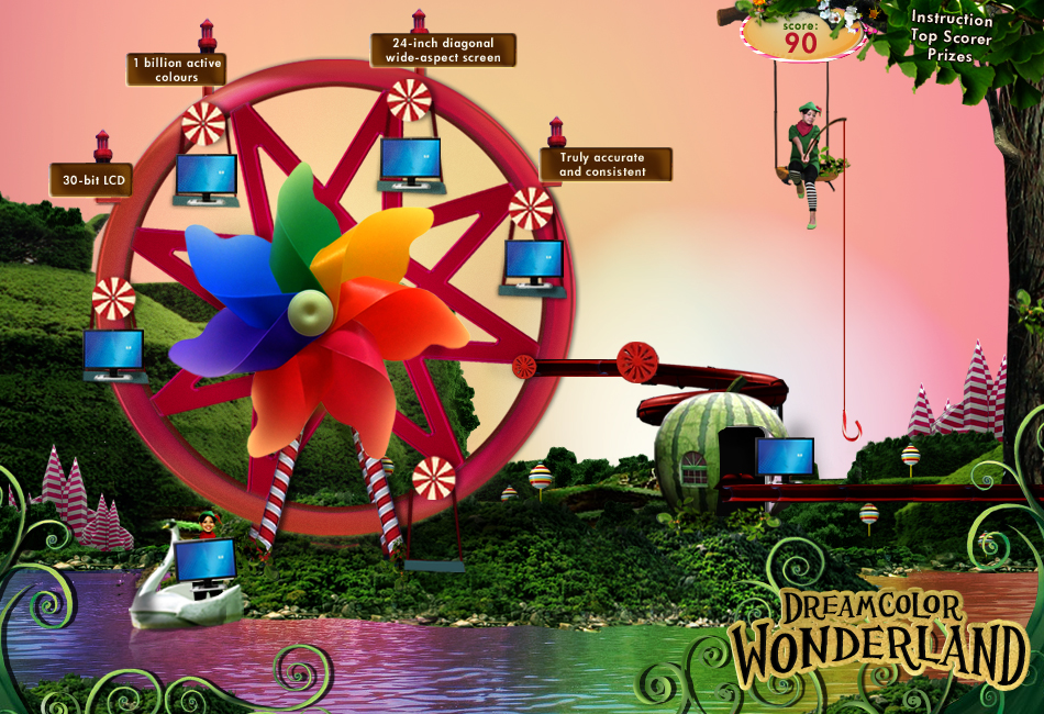 HP Dreamcolor Wonderland