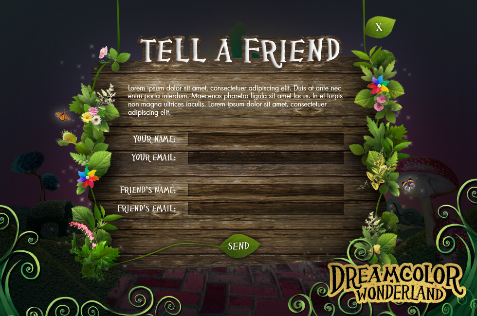 HP Dreamcolor Wonderland
